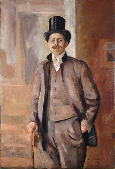 Karl Dørnberger by Edvard Munch